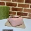 Gucci GG Marmont matelassé belt bag ‎‎739599 Pink 2023
