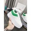 Celine Block Sneakers With Wedge OUTSOLE In Calfskin White/Green 2023