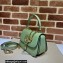 Gucci Blondie top-handle bag 735101 in Leather Light Green 2023