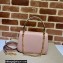 Gucci Blondie top-handle bag 735101 in Leather Light Pink 2023