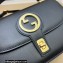 Gucci Blondie top-handle bag 735101 in Leather Black 2023