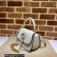 Gucci Blondie top-handle bag 735101 in Leather White 2023