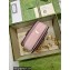 Gucci Bamboo 1947 mini top handle bag 724641 in Patent Leather Light Pink 2023