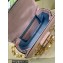Gucci Bamboo 1947 mini top handle bag 724641 in Patent Leather Light Pink 2023