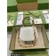 Gucci Bamboo 1947 mini top handle bag 724641 in Patent Leather White 2023