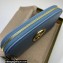 Gucci Blondie zip around wallet 725216 in Leather Light Blue 2023
