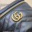 Gucci GG Marmont mini shoulder bag 699515 Black 2023