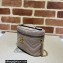 Gucci GG Marmont mini shoulder bag 699515 Nude 2023