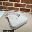 Gucci Aphrodite shoulder bag with Double G 739076 leather White
