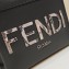 Fendi leather and elaphe Sunshine Medium shopper Bag Dark Gray 2023