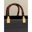 Fendi leather and elaphe Sunshine Medium shopper Bag Dark Gray 2023