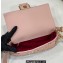 Fendi sequin and leather Iconic Baguette medium bag Pink 2023