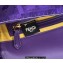 Fendi sequin and leather Iconic Baguette medium bag Purple 2023