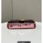 Fendi sequin and leather Iconic Baguette 1997 medium bag Pink 2023