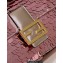 Fendi sequin and leather Iconic Baguette 1997 medium bag Pink 2023