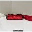 Fendi sequin and leather Iconic Baguette medium bag Red 2023
