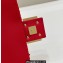 Fendi sequin and leather Iconic Baguette medium bag Red 2023