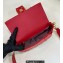 Fendi sequin and leather Iconic Baguette medium bag Red 2023