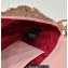 Fendi sequin and leather Iconic Baguette mini bag Pink 2023