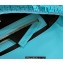 Fendi sequin and leather Iconic Baguette medium bag Turquoise Blue 2023