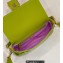 Fendi sequin and leather Iconic Baguette medium bag Green 2023