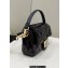 Fendi sequin and leather Iconic Baguette medium bag Black 2023