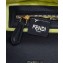 Fendi sequin and leather Iconic Baguette medium bag Black 2023