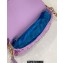 Fendi sequin and leather Iconic Baguette medium bag Lilac 2023