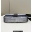 Fendi sequin and leather Iconic Baguette medium bag Silver 2023