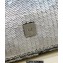 Fendi sequin and leather Iconic Baguette medium bag Silver 2023