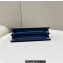 Fendi leather Peekaboo Cut Medium bag Blue 2023