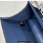 Fendi leather Peekaboo Cut Medium bag Blue 2023