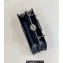 Fendi leather Peekaboo Cut Medium bag Blue 2023