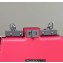 Fendi leather Peekaboo Cut Petite bag Pink 2023