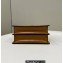 Fendi leather Peekaboo Cut Petite bag Brown 2023