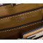 Fendi leather Peekaboo Cut Petite bag Brown 2023
