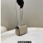 Fendi leather Nano Bag F bag Beige 2023