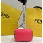 Fendi leather Nano Bag F bag Pink 2023