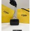 Fendi leather Nano Bag F bag Black 2023