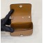 Fendi leather Nano Bag F bag Brown 2023
