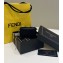 Fendi Fendace Nano Baguette Bag Charm Leather Black 2023