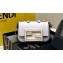 Fendi Fendace Nano Baguette Bag Charm Leather White 2023