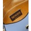 Fendi Fendace Nano Baguette Bag Charm Leather Blue 2023