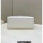 Fendi leather and elaphe Sunshine Medium shopper Bag White 2023