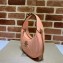 Gucci GG Marmont half-moon-shaped mini bag ‎699514 Peach 2023