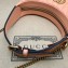 Gucci GG Marmont half-moon-shaped mini bag ‎699514 Peach 2023