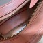Gucci GG Marmont half-moon-shaped mini bag ‎699514 Peach 2023