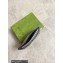 Gucci Card case with cut-out Interlocking G 701425 Gray 2023