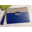Gucci Pouch Bag with cut-out Interlocking G 723320 Blue 2023
