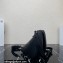 Prada Saffiano leather and leather shoulder bag 2VH157 Black 2023